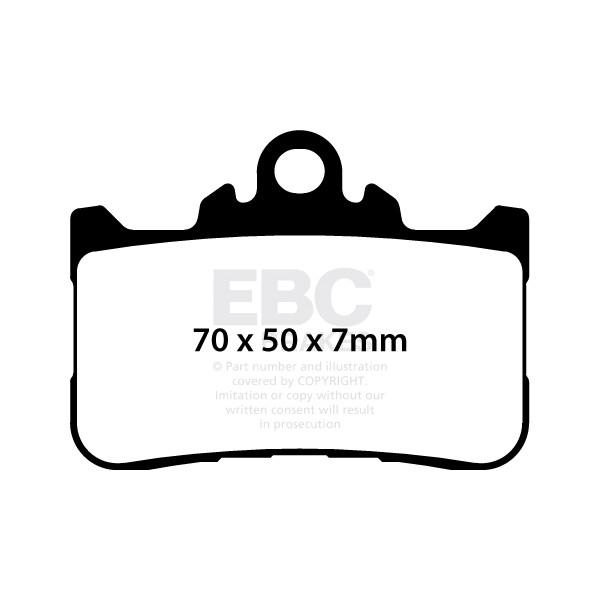 EBC Ebc fa759hh brake pads